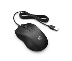 HP M070 Ergonomic Wired Mouse/ 1.5M USB Cable/Optical Engine/Accurate Positioning/ 1600 DPI with Adjustable DPI